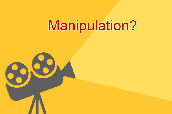 Manipulation durch einen Film